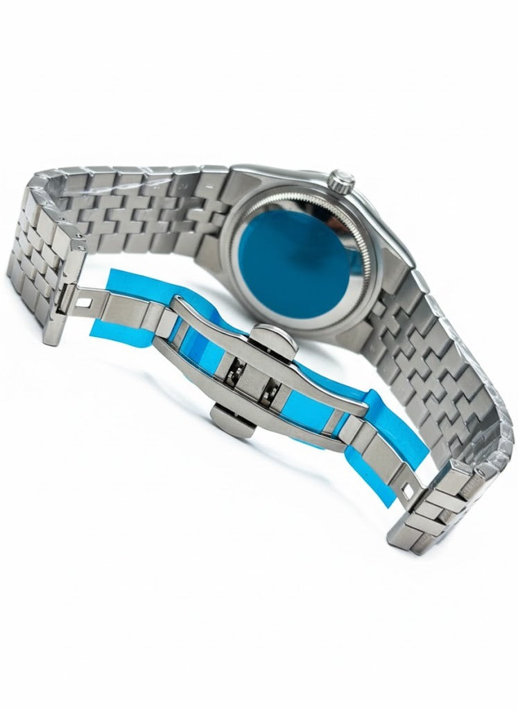 Rolex Watch 2025 Edition - Silver With Tiffany Dial