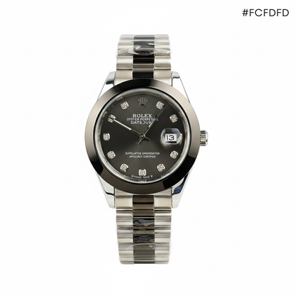 Rlx Watch – black two tone with black Dial