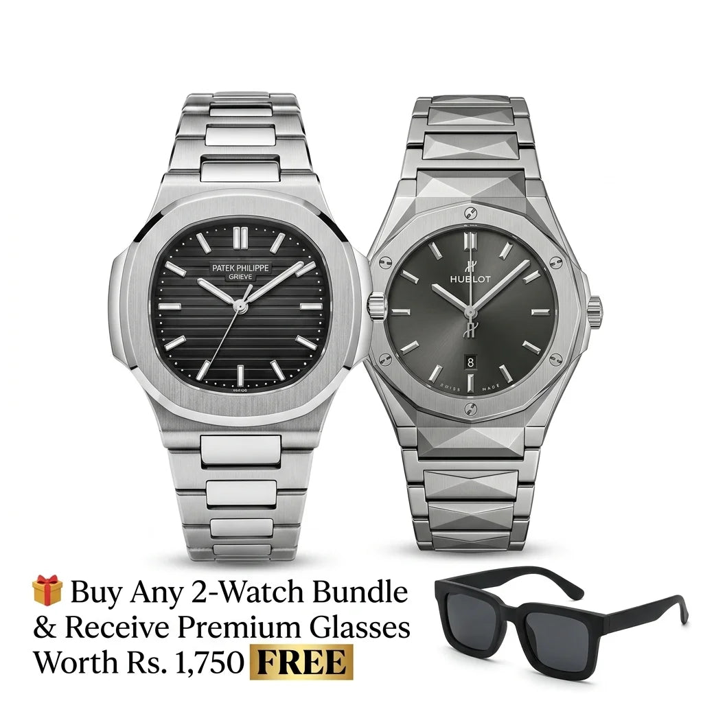 PATEK + HUBLOT CUT - 🎁 Receive Premium Glasses Worth Rs.1,750 FREE