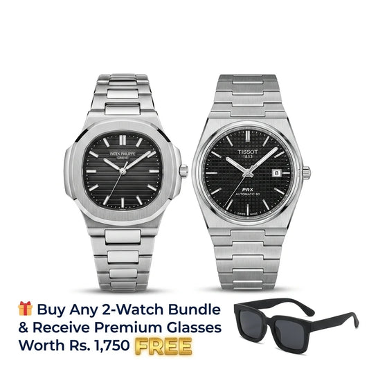 PATEK + TISSOT - 🎁 Receive Premium Glasses Worth Rs.1,750 FREE