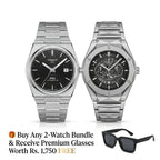TISSOT + HUBLOT SKELETON - 🎁 Receive Premium Glasses Worth Rs.1,750 FREE