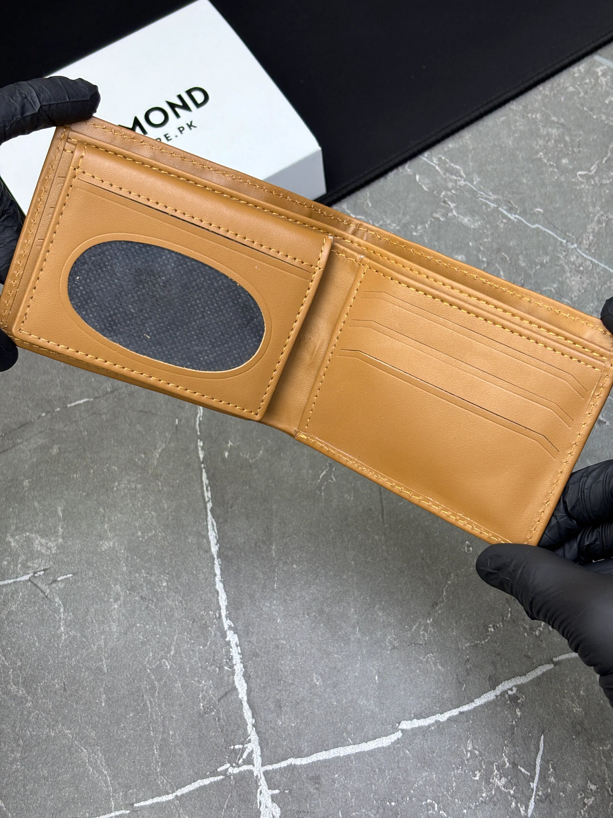 The Legacy | Premium Cow Leather Wallet Gift Set | Camel Brown