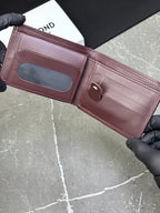The Legacy | Premium Cow Leather Wallet Gift Set | Red Wine