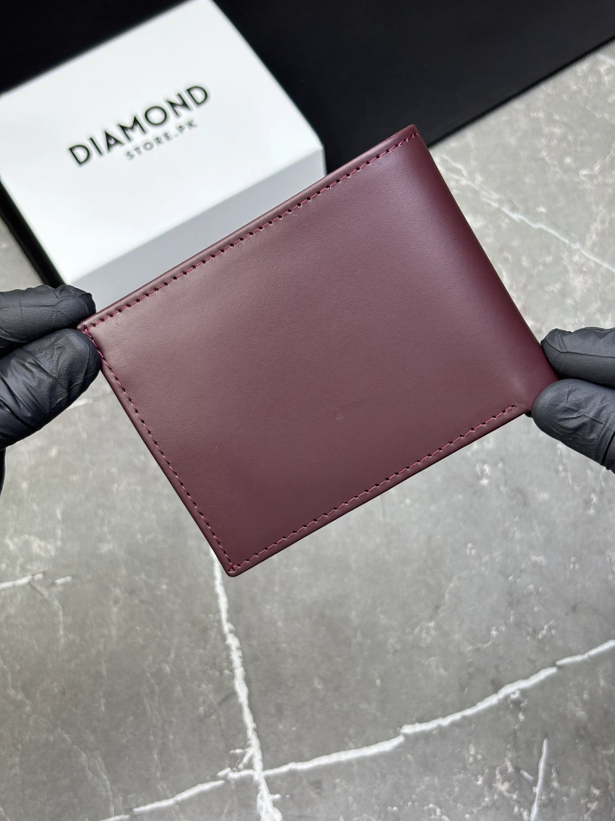 The Legacy | Premium Cow Leather Wallet Gift Set | Red Wine