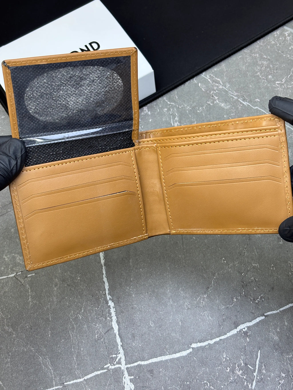 The Legacy | Premium Cow Leather Wallet Gift Set | Camel Brown