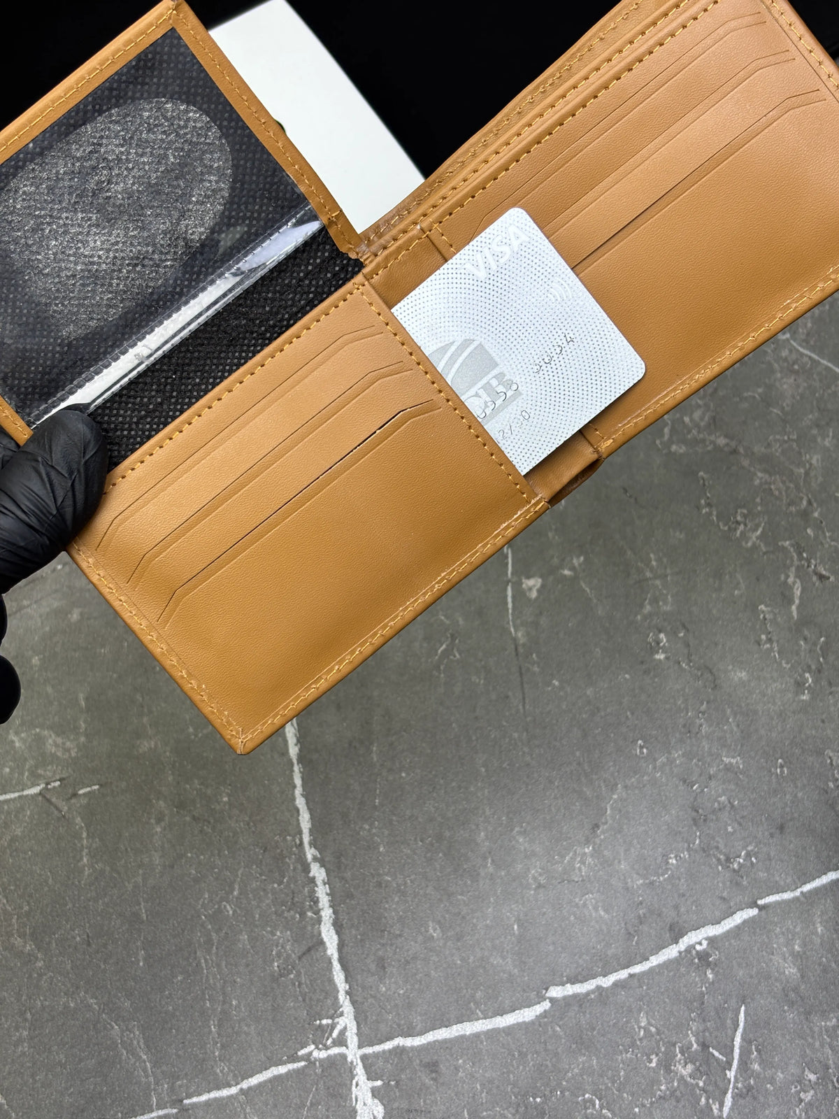 The Legacy | Premium Cow Leather Wallet Gift Set | Camel Brown