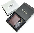 The Legacy | Premium Cow Leather Wallet Gift Set | Red Wine