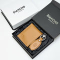 The Legacy | Premium Cow Leather Wallet Gift Set | Camel Brown