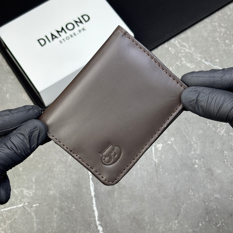 The Compact | Premium Cow Leather Wallet | Brown