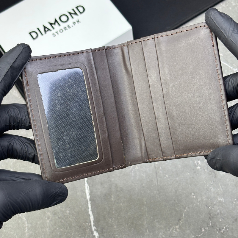 The Compact | Premium Cow Leather Wallet | Brown