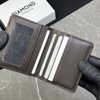 The Compact | Premium Cow Leather Wallet | Brown