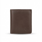 The Compact | Premium Cow Leather Wallet | Brown