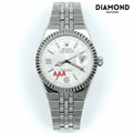 Rolex Watch 2025 Edition - Silver With White Dial