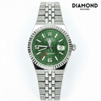 Rolex Watch 2025 Edition - Silver With Black Dial