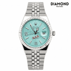 Rolex Watch 2025 Edition - Silver With Black Dial