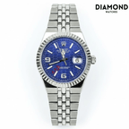 Rolex Watch 2025 Edition - Silver With Black Dial