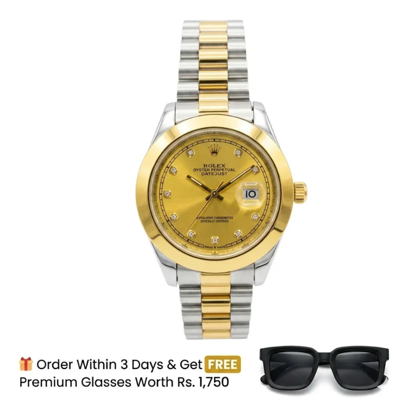 Rlx Watch – Two-Tone gold Dial
