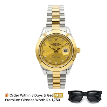 Rlx Watch – Two-Tone gold Dial