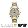 Rlx Watch – two tone white Dial