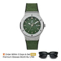 HB Strap Watch – Green with Green Dial