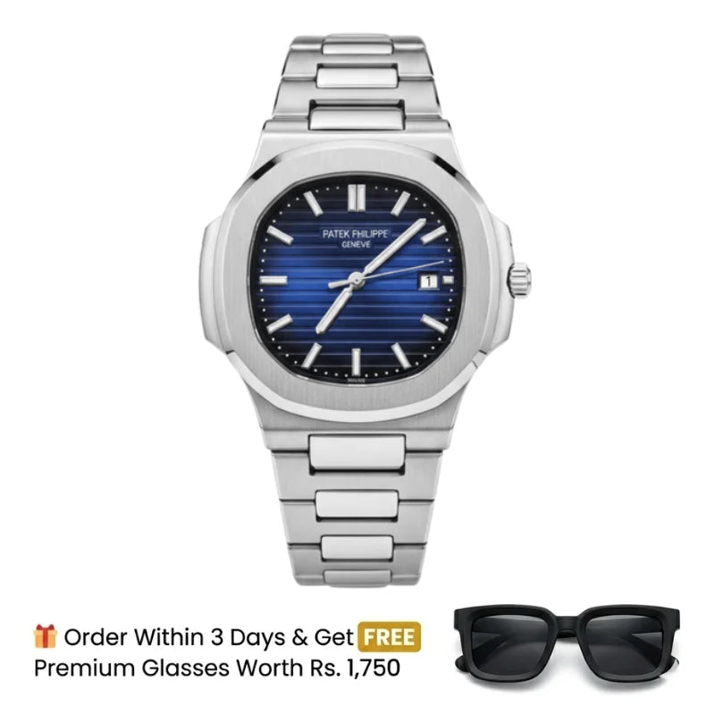 Patek Philippe Luxury Watch – Blue Dial