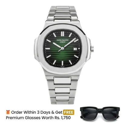 Patek Philippe Luxury Watch – Classic Black Dial