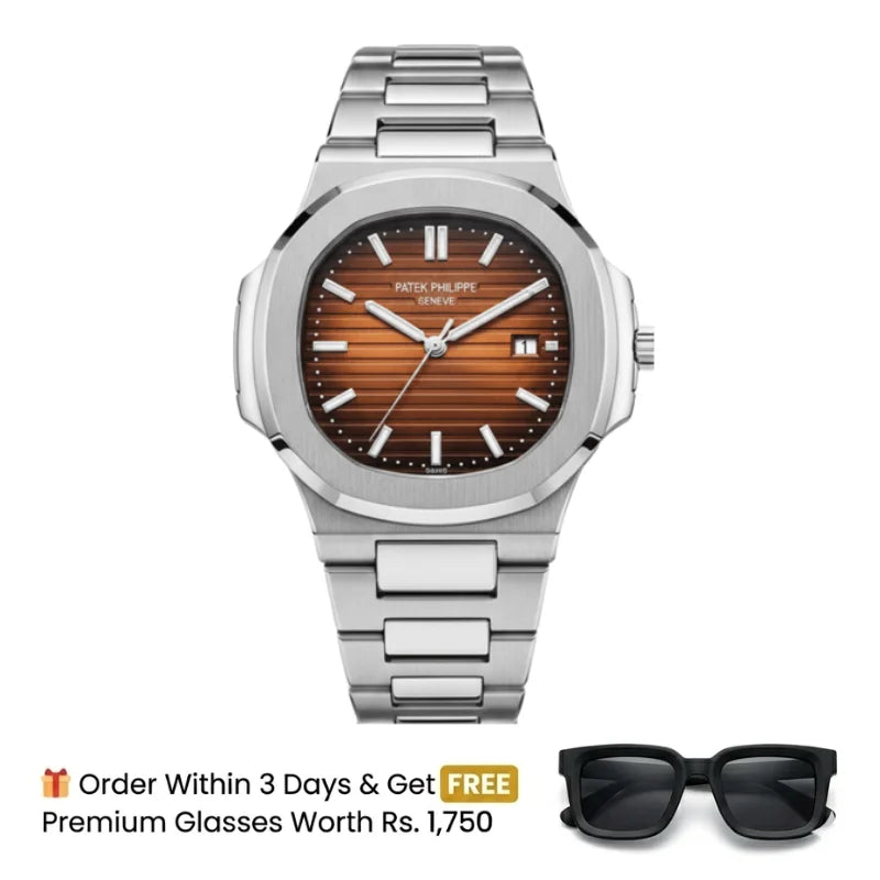 Patek Philippe Luxury Watch – Classic Black Dial