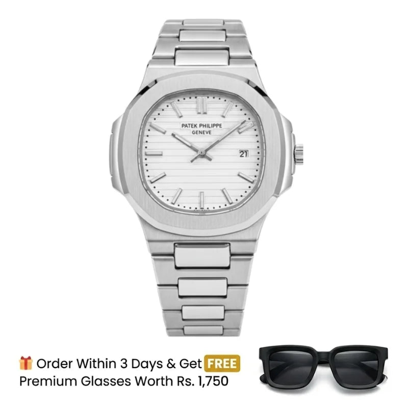 Patek Philippe Luxury Watch – Classic Black Dial