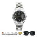 Rlx  Watch – silver with black Dial