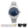 Rlx Watch – silver with blue  Dial