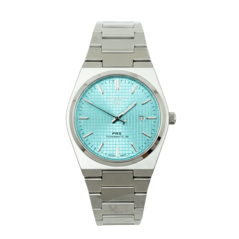Tissot PRX Luxury Watch – Silver with Black Dial