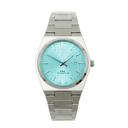 Tissot PRX Luxury Watch – Silver with Black Dial