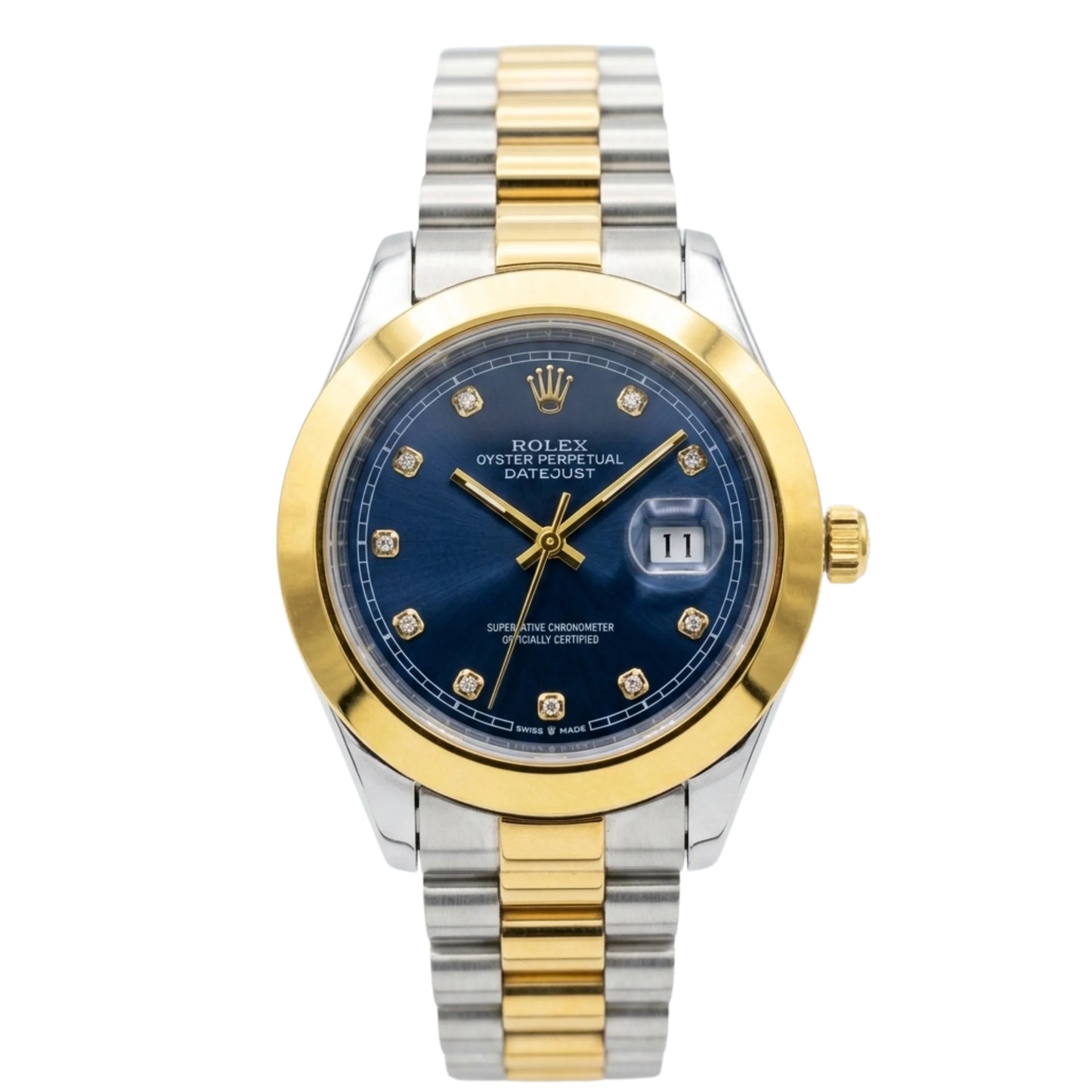 Rlx Watch – Two-Tone blue Dial