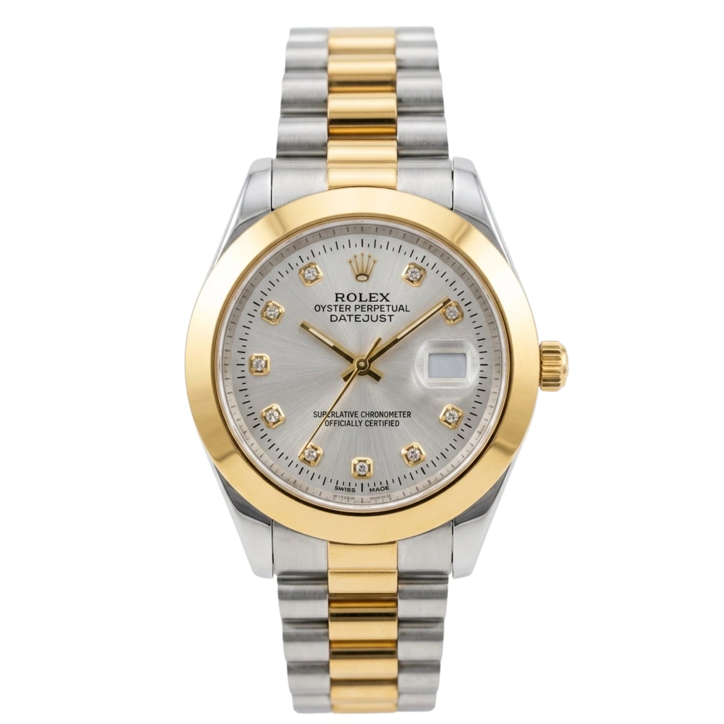 Rlx Watch – two tone white Dial