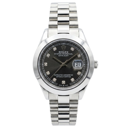 Rlx  Watch – silver with black Dial