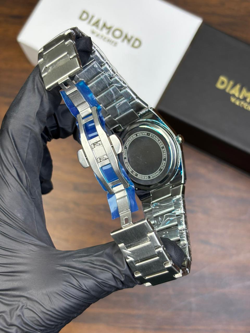 Tissot PRX Luxury Watch – Silver with Black Dial