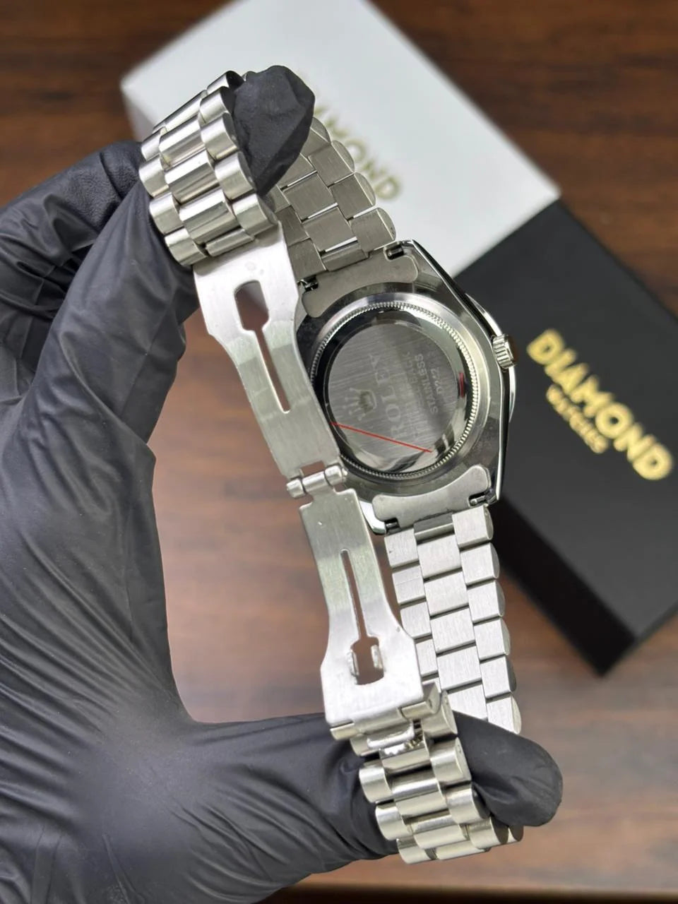 Rlx  Watch – silver with black Dial