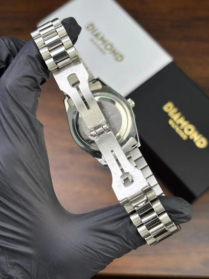 Rlx  Watch – silver with black Dial
