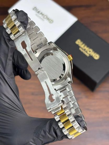 Rlx Watch – two tone white Dial