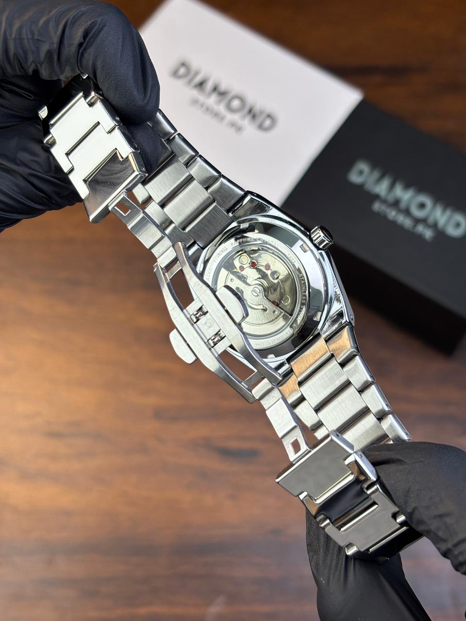 Tissot PRX Semi-Automatic – Silver with Emerald Green Dial