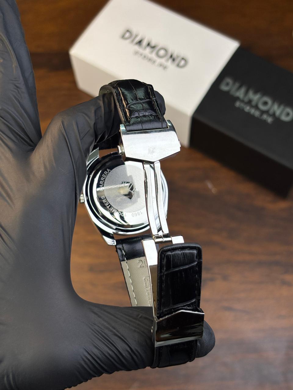 TAG Heuer Calibre 5 – Silver with Black Dial