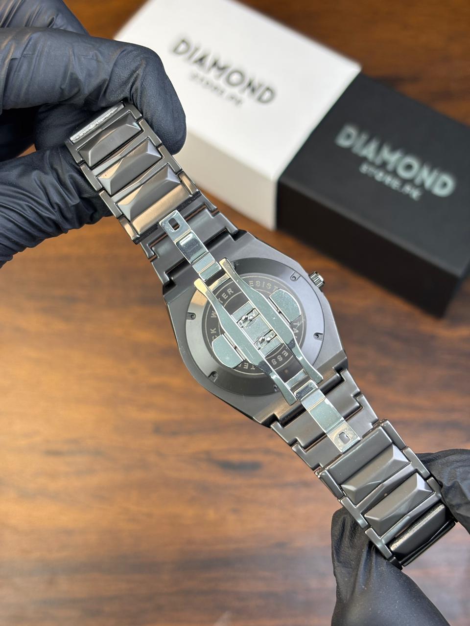 Hublot Watch  Diamond Cut  – Full Black