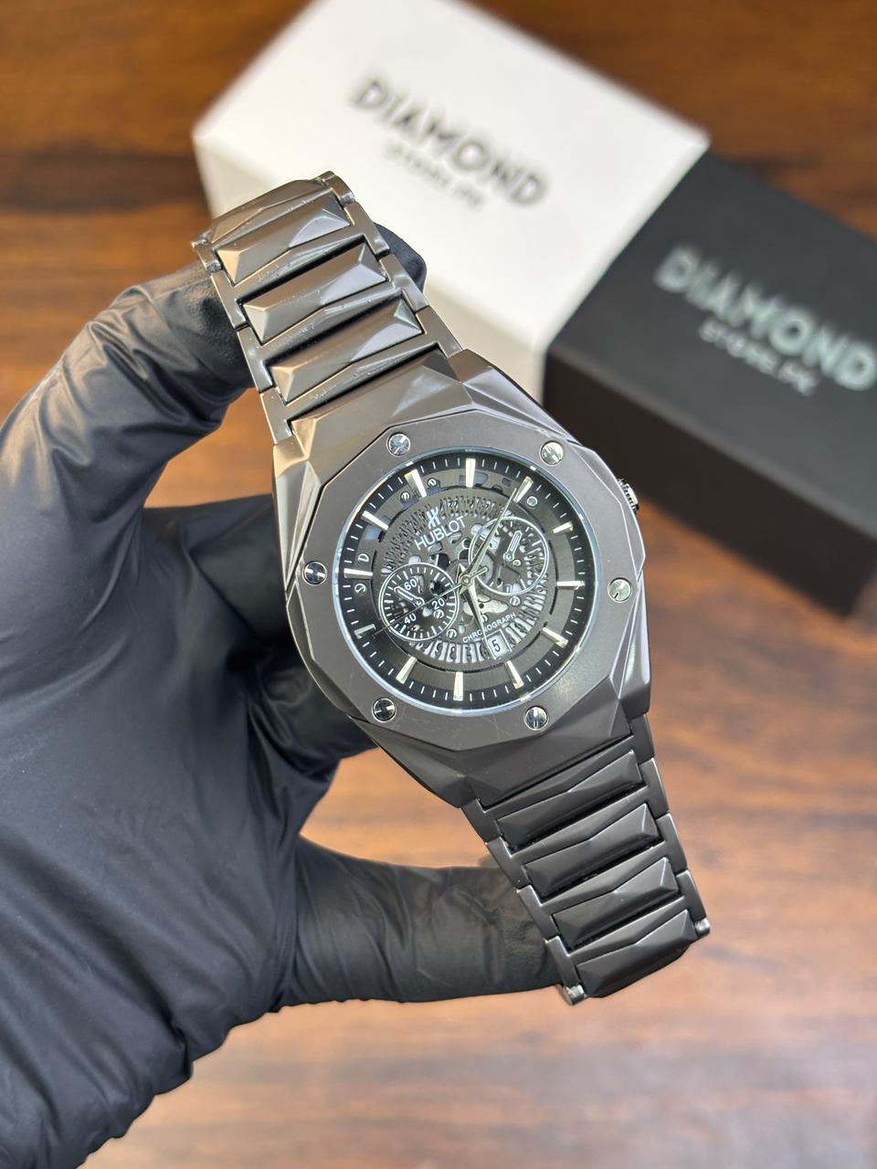 ROLEX + HUBLOT SKELETON - 🎁 Receive Premium Glasses Worth Rs.1,750 FREE