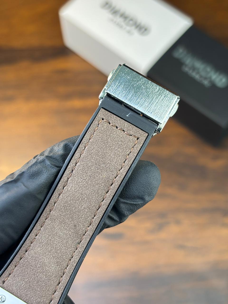 HB Strap Watch – Brown with Brown Dial
