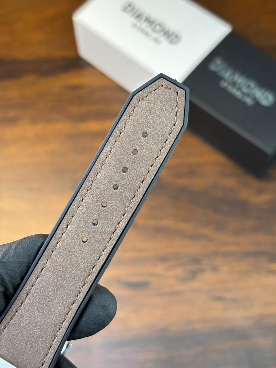 HB Strap Watch – Brown with Brown Dial