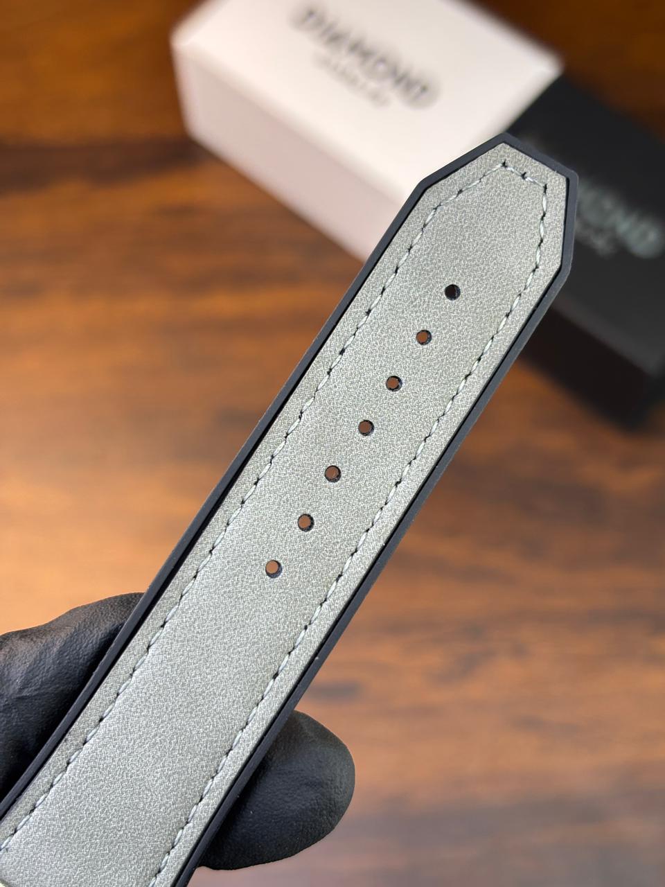 HB Strap Watch – Grey with Grey Dial