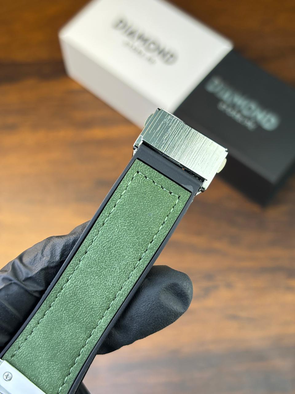 HB Strap Watch – Green with Green Dial