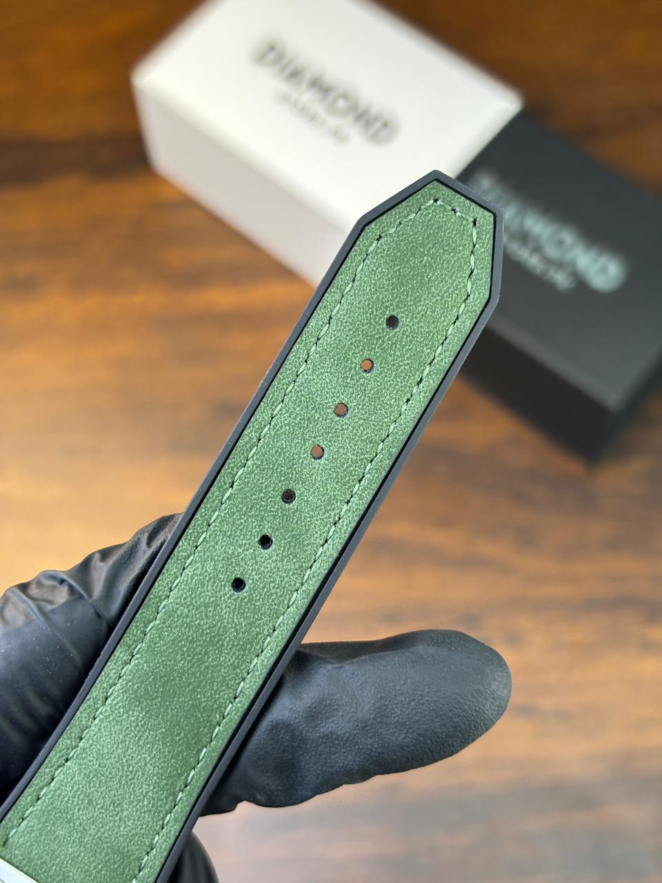 HB Strap Watch – Green with Green Dial