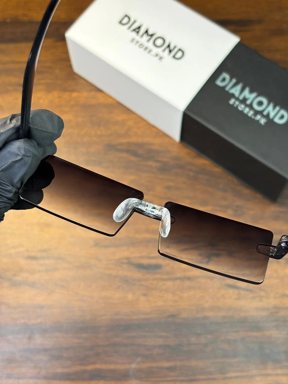 Phantom X Rimless Shield Sunglasses
