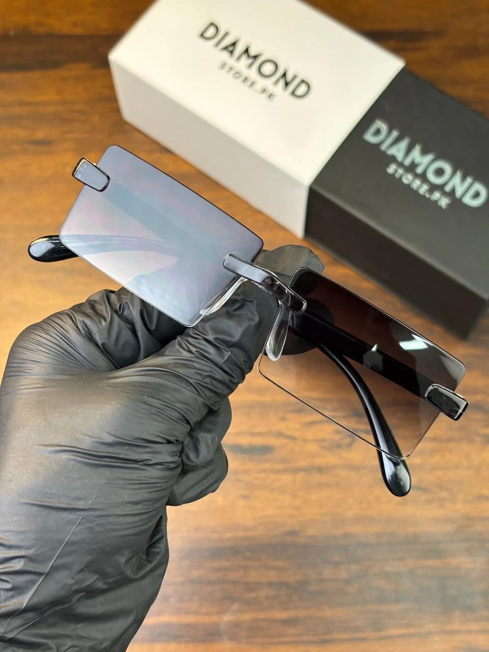 Phantom X Rimless Shield Sunglasses